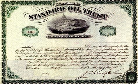 standard oil trust breakup